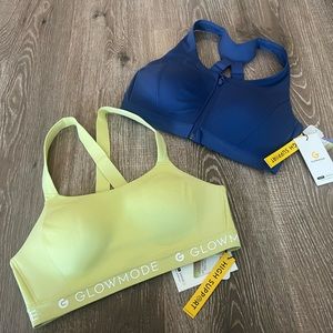 Glowmode high support sports bras